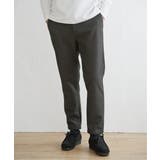 チャコール | 【セットアップ対応】GOKU楽ワークウールライクパンツ | ikka 