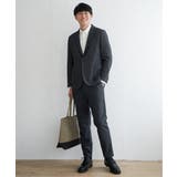 【セットアップ対応】GOKU楽ワークウールライクパンツ | ikka  | 詳細画像3 