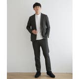 【セットアップ対応】GOKU楽ワークウールライクパンツ | ikka  | 詳細画像6 