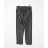 【セットアップ対応】メッシュチェックイージーパンツ | ikka  | 詳細画像8 