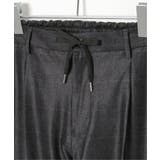 【セットアップ対応】メッシュチェックイージーパンツ | ikka  | 詳細画像9 