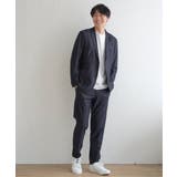 【セットアップ対応】メッシュチェックイージーパンツ | ikka  | 詳細画像5 