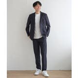 【セットアップ対応】メッシュチェックイージーパンツ | ikka  | 詳細画像6 