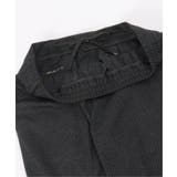 【セットアップ対応】BLKウールミックスジャージパンツ | ikka  | 詳細画像9 