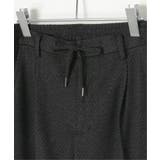 【セットアップ対応】BLKウールミックスジャージパンツ | ikka  | 詳細画像3 