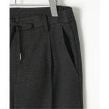 【セットアップ対応】BLKウールミックスジャージパンツ | ikka  | 詳細画像4 