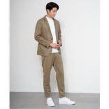 【セットアップ対応】GOKU楽 ワークスエードライクパンツ | ikka  | 詳細画像10 