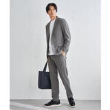 【セットアップ対応】BLKバーズアイカノコパンツ | ikka  | 詳細画像9 