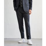 【セットアップ対応】BLKバーズアイカノコパンツ | ikka  | 詳細画像2 