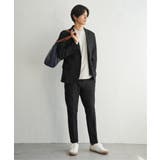【セットアップ対応】BLKライト鹿の子パンツ | ikka  | 詳細画像3 