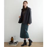 キルト切り替えフードコート | ikka  | 詳細画像11 