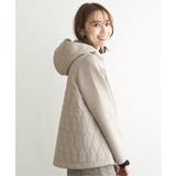 キルト切り替えフードコート | ikka  | 詳細画像12 