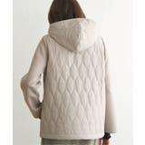 キルト切り替えフードコート | ikka  | 詳細画像13 