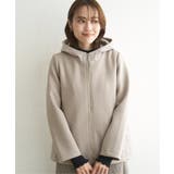 キルト切り替えフードコート | ikka  | 詳細画像14 