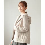 ベージュ | 【洗濯機で洗える】GOKU楽ダンボールフードコート | ikka 