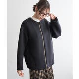 GOKU楽 ダンボールノーカラージャケット | ikka  | 詳細画像7 