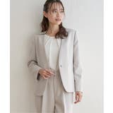 ウォッシャブルVネックジャケット | ikka  | 詳細画像7 