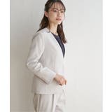 ウォッシャブルVネックジャケット | ikka  | 詳細画像15 
