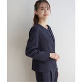 ウォッシャブルキーネックジャケット | ikka  | 詳細画像12 