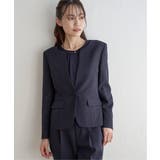 ウォッシャブルキーネックジャケット | ikka  | 詳細画像14 