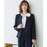 ウォッシャブルキーネックジャケット | ikka  | 詳細画像1 