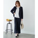 ウォッシャブルキーネックジャケット | ikka  | 詳細画像5 