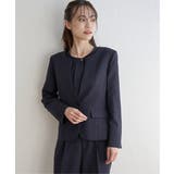 ウォッシャブルキーネックジャケット | ikka  | 詳細画像7 