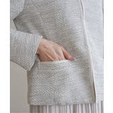 【フォーマル対応】カットツイードジャケット | ikka  | 詳細画像10 