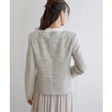 【フォーマル対応】カットツイードジャケット | ikka  | 詳細画像5 