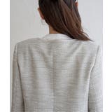 【フォーマル対応】カットツイードジャケット | ikka  | 詳細画像8 