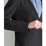 【洗濯機で洗える／セットアップ対応】GOKU楽カットソーノーカラージャケット | ikka  | 詳細画像19 