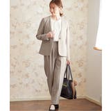 【洗濯機で洗える／セットアップ対応】GOKU楽カットソーノーカラージャケット | ikka  | 詳細画像5 