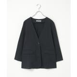 【セットアップ対応】GOKU楽ワークノーカラージャケット | ikka  | 詳細画像9 