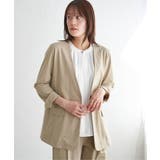 【セットアップ対応】GOKU楽ワークノーカラージャケット | ikka  | 詳細画像6 