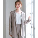 ベージュ | 【セットアップ対応】GOKU楽ワークテーラージャケット | ikka 