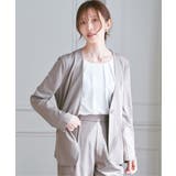 【セットアップ対応】GOKU楽ワークノーカラージャケット | ikka  | 詳細画像2 