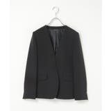 【洗濯機で洗える／セットアップ対応】ウォッシャブルVネックジャケット | ikka  | 詳細画像19 