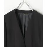 【洗濯機で洗える／セットアップ対応】ウォッシャブルVネックジャケット | ikka  | 詳細画像25 