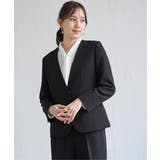 【洗濯機で洗える／セットアップ対応】ウォッシャブルVネックジャケット | ikka  | 詳細画像6 