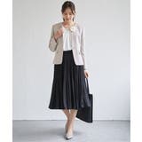 【洗濯機で洗える／セットアップ対応】ウォッシャブルキーネックジャケット | ikka  | 詳細画像13 