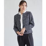 【フォーマル対応】ファンシーツイードジャケット | ikka  | 詳細画像12 