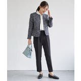 【フォーマル対応】ファンシーツイードジャケット | ikka  | 詳細画像13 