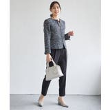 【フォーマル対応】ファンシーツイードジャケット | ikka  | 詳細画像17 