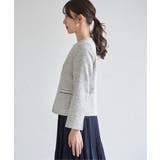 【フォーマル対応】ファンシーツイードジャケット | ikka  | 詳細画像19 