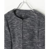 【フォーマル対応】ファンシーツイードジャケット | ikka  | 詳細画像28 