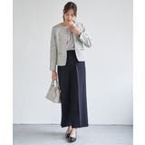 【フォーマル対応】ファンシーツイードジャケット | ikka  | 詳細画像3 