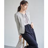 【フォーマル対応】ファンシーツイードジャケット | ikka  | 詳細画像4 