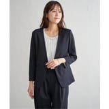 ネイビーブルー | 【セットアップ対応】GOKU楽ワークポンチジャケット | ikka 