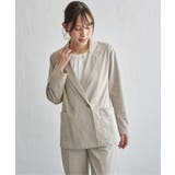 【セットアップ対応】GOKU楽ワーク ダブルブレストジャケット | ikka  | 詳細画像24 
