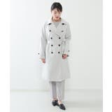 撥水ロングトレンチコート | ikka  | 詳細画像13 